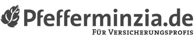 Pfefferminzia Logo - Fachmagazin für Versicherungen
